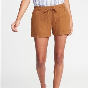 Linen shorts